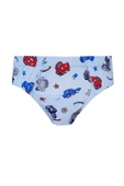 Tutku İç Giyim Erkek Çocuk Renkli Empirme Slip Külot 6 lı Paket - 8