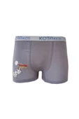 12li Erkek Çocuk Renkli  Baskılı Boxer Külot 1005 - 7