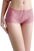 Kadın Dantel Boxer Esnek Rahat Estetik - 3