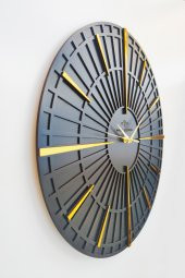 aSSe Tasarım Dekoratif Duvar Saati 50x50cm Sessiz Mekanizma - 2