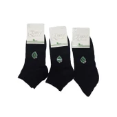 Emre Erkek Bambu Kısa Patik Çorap 6 Lı Paket - 2