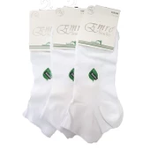 Emre Erkek Bambu Kısa Patik Çorap 6 Lı Paket - 5