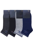 4lü Erkek Pamuklu Kısa Spor Çorap Kaliteli - 4