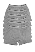 Sedef Yıldızı İç Giyim Erkek Likralı Pamuklu Boxer Don 6 lı Paket - 3