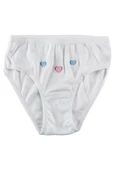 Tutku İç Giyim Kız Çocuk İşlemeli Slip Külot 12 li Paket - 3