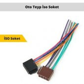 FULLY Y-4510A OTO TEYP HOPARLÖR SOKETİ ISO SOKET - 1