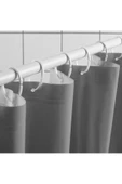 Luddhagtorn Duş Perdesi, Gri 180x200 Cm - 3