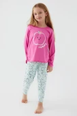 Roly Poly 3063 Pomme Apple Kız Çocuk Uzun Kol Pijama Takım - 7