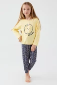 Roly Poly 3063 Pomme Apple Kız Çocuk Uzun Kol Pijama Takım - 3