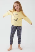 Roly Poly 3063 Pomme Apple Kız Çocuk Uzun Kol Pijama Takım - 2