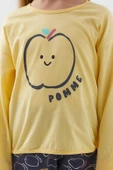 Roly Poly 3063 Pomme Apple Kız Çocuk Uzun Kol Pijama Takım - 4