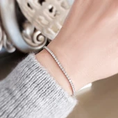 Vaoov 925 Ayar Gümüş Su Yolu Bileklik thumbnail 3