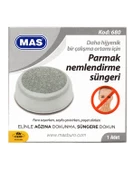 Mas Parmak Nemlendirme Süngeri Gri 680 - 1