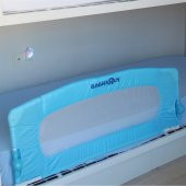 Babies R Us Katlanabilir Yatak Bariyeri MAVİ Katlanabilir Yatak Korkuluğu - 1