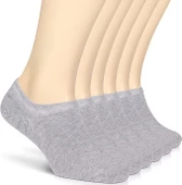 10lu Kadın Modal Görünmez Sneaker Çorap Dikişsiz Yumuşacık Kalite - 5