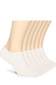 10lu Kadın Modal Görünmez Sneaker Çorap Dikişsiz Yumuşacık Kalite - 7