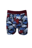 Tutku Erkek Boxer Desenli Likralı Pamuklu Boxer 5li Paket - 11