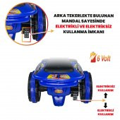 UJ Toys Uzaktan Kumandalı Akülü Atv 6v Safari-Mavi - 1