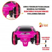 UJ Toys Uzaktan Kumandalı Akülü Atv 6v Safari-Pembe - 2