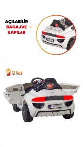 UJ Toys Jagor Akülü Araba 12V-Beyaz - 6