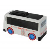 UJ Toys Sesli ve Işıklı Çarp Dön Sevimli Ambulans-Beyaz - 3