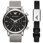 EMPORIO ARMANI AR80062SET Erkek Kol Saati - 1