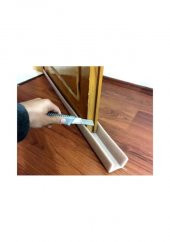 Ygt Ambalaj 2 Adet Kahverengi Geçmeli Kapı Altı Süngeri İzolasyon Soğuk Hava Kesici Toz Önleyici thumbnail 7