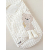 Bal Ayıcıklı Kundak Battaniye (çıtçıtlı kapanma) - 1