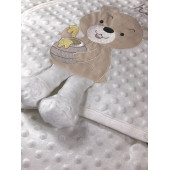 Bal Ayıcıklı Kundak Battaniye (çıtçıtlı kapanma) - 4