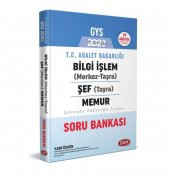 2023 GYS T.C. Adalet Bakanlığı Bilgi İşlem Soru Bankası Data Yayınları - 1
