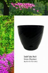 Sedef Çiçek Saksı No:0 (0,30 Lt) - 1