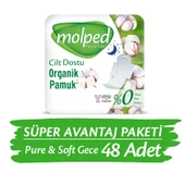 Molped Pure&Soft Gece Süper Avantaj Paket 48 Adet - 1