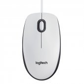 Logitech 910-003360 B100 Beyaz Kablolu Mouse - 1
