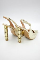 Kadın Taş Topuk Detaylı Stiletto - 5