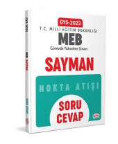 2023 Milli Eğitim Bakanlığı GYS Sayman Soru Cevap Editör Yayınları - 1
