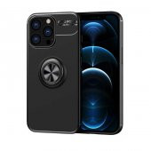 Apple iPhone 13 Pro Max Kılıf Yüzüklü Kamera Korumalı Range Silikon Kılıf - 1