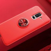 Samsung Galaxy A6 Plus 2018 Kılıf Yüzüklü Kamera Korumalı Range Silikon Kılıf thumbnail 2