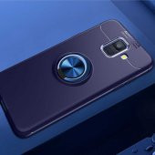 Samsung Galaxy A6 2018 Kılıf Yüzüklü Kamera Korumalı Range Silikon Kılıf thumbnail 3