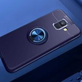Samsung Galaxy J6 Kılıf Yüzüklü Kamera Korumalı Range Silikon Kılıf - 3