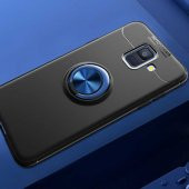 Samsung Galaxy J6 Kılıf Yüzüklü Kamera Korumalı Range Silikon Kılıf - 5