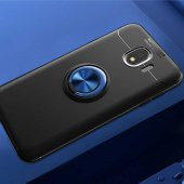 Samsung Galaxy J4 Kılıf Yüzüklü Kamera Korumalı Range Silikon Kılıf - 5