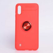 Samsung Galaxy M10 Kılıf Yüzüklü Kamera Korumalı Range Silikon Kılıf thumbnail 2