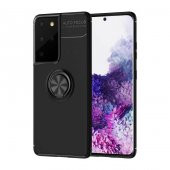 Samsung Galaxy S21 Ultra Kılıf Yüzüklü Kamera Korumalı Range Silikon Kılıf thumbnail 1