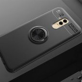 Huawei Mate 20 Lite Kılıf Yüzüklü Kamera Korumalı Range Silikon Kılıf - 1
