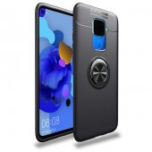 Huawei Mate 30 Lite Kılıf Yüzüklü Kamera Korumalı Range Silikon Kılıf thumbnail 1