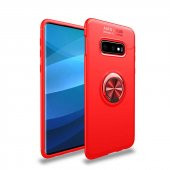 Samsung Galaxy S10E Kılıf Yüzüklü Kamera Korumalı Range Silikon Kılıf - 2