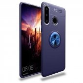 Huawei Y6P Kılıf Yüzüklü Kamera Korumalı Range Silikon Kılıf - 3