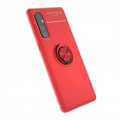 Oppo Reno 3 Pro 5G Kılıf Yüzüklü Kamera Korumalı Range Silikon Kılıf - 2