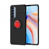 Oppo Reno 4 Pro 4G Kılıf Yüzüklü Kamera Korumalı Range Silikon Kılıf - 4