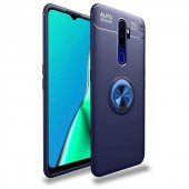 Oppo A9 2020 Kılıf Yüzüklü Kamera Korumalı Range Silikon Kılıf thumbnail 3
